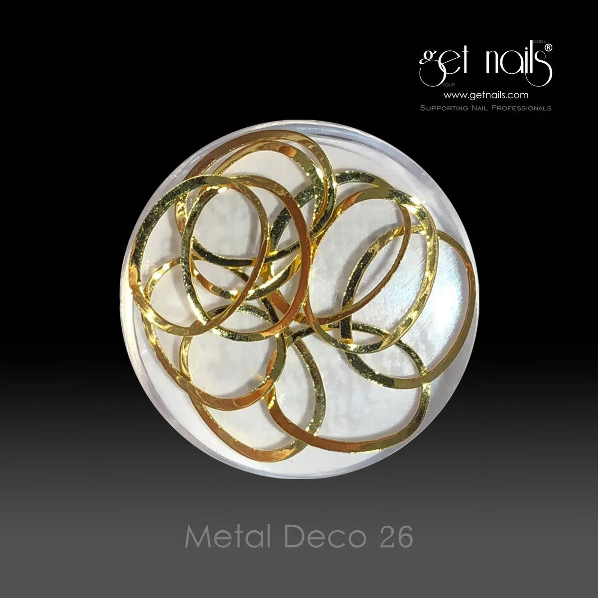 Metal Deco 26 Gold GN, 10 buc.