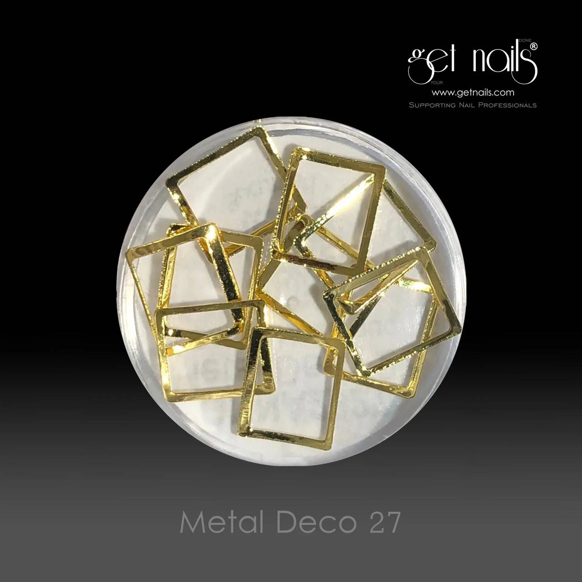 Metal Deco 27 Gold GN, 10 buc.