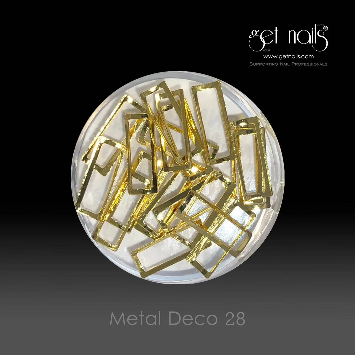 Metal Deco 28 Gold GN, 20 buc.