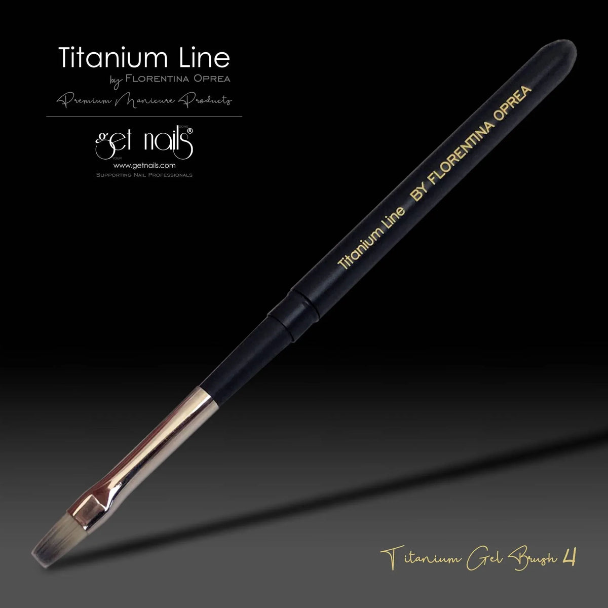 Pinceau gel Titanium 4