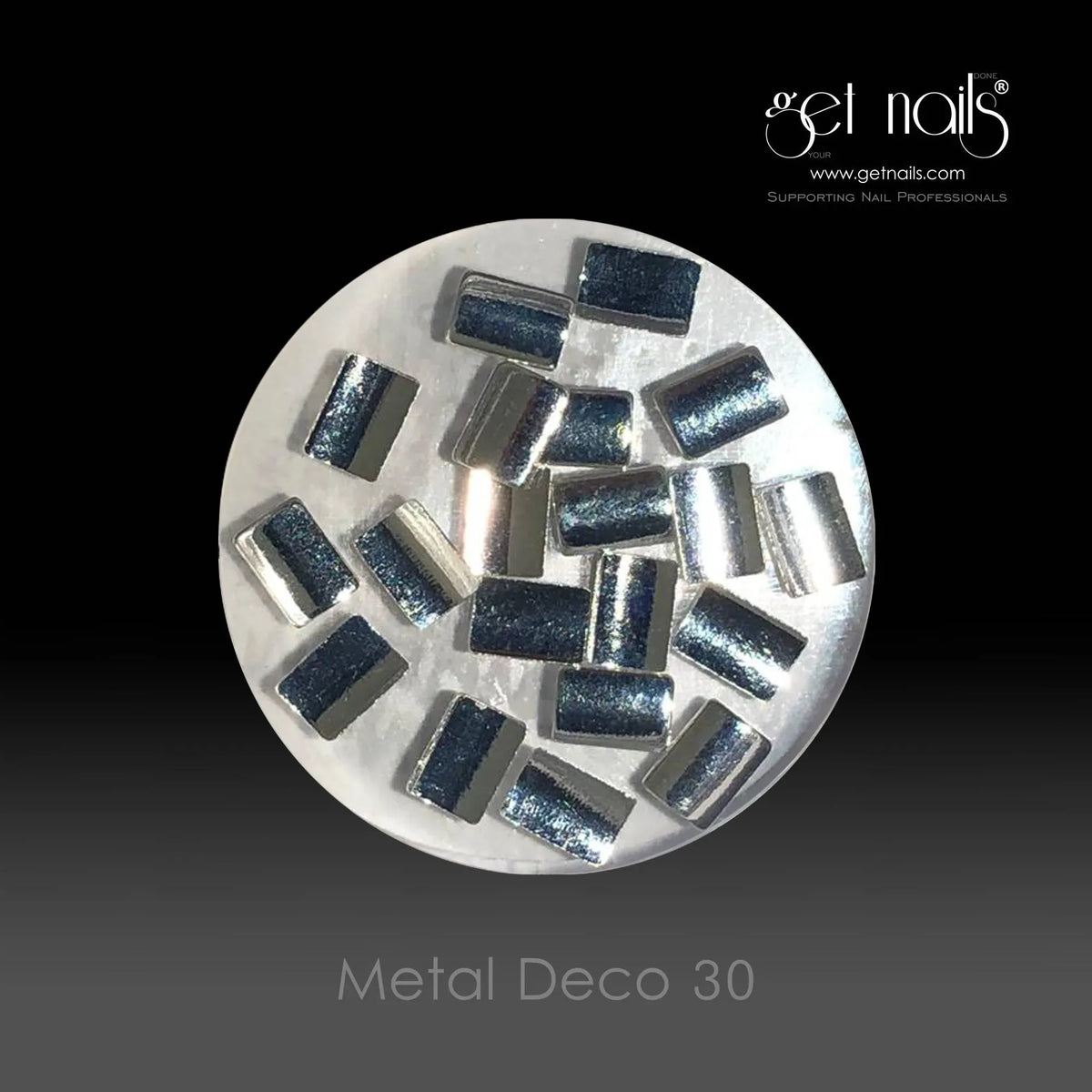 Metal Deco 30 Silver GN, 20 buc.