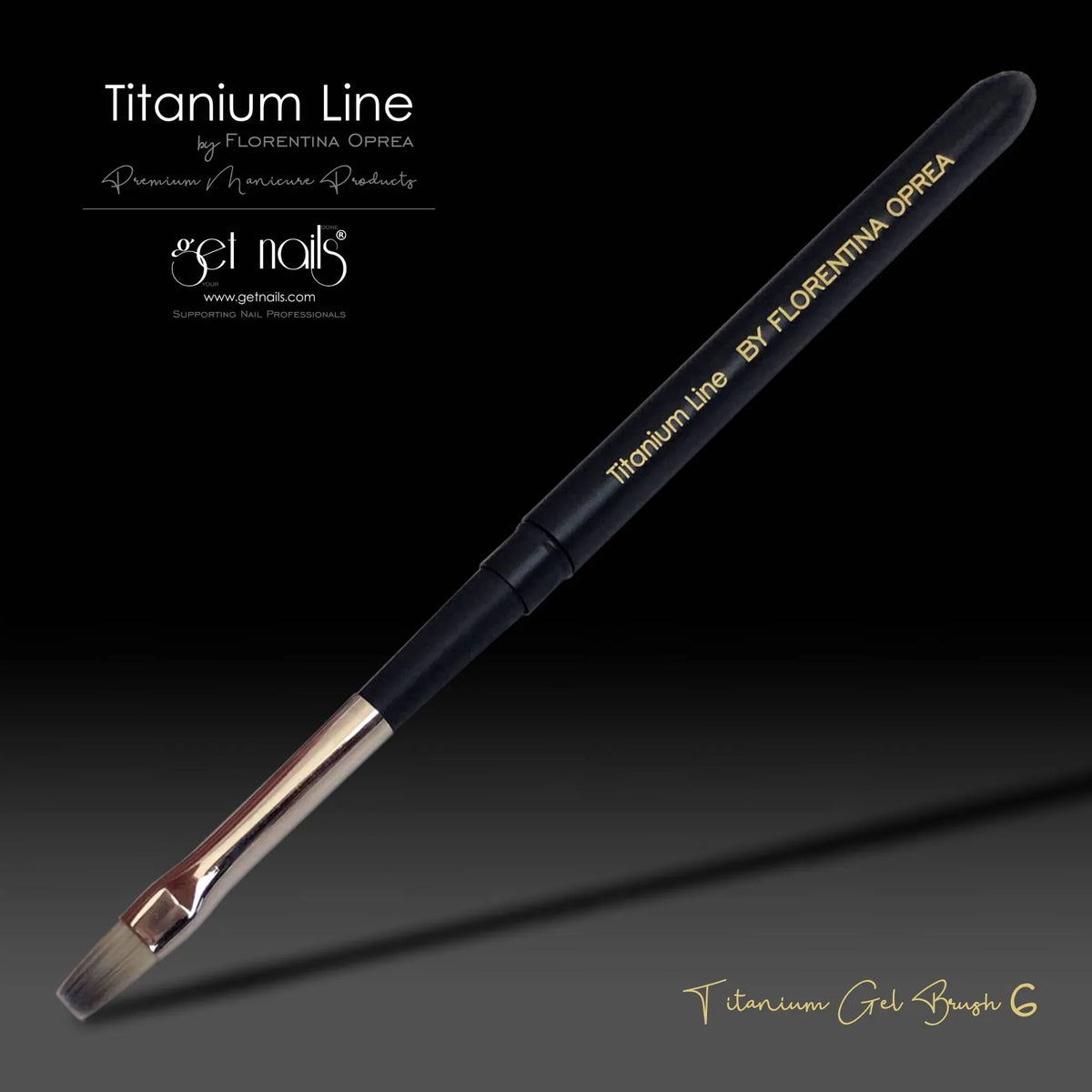 Pinceau Gel Titanium 6