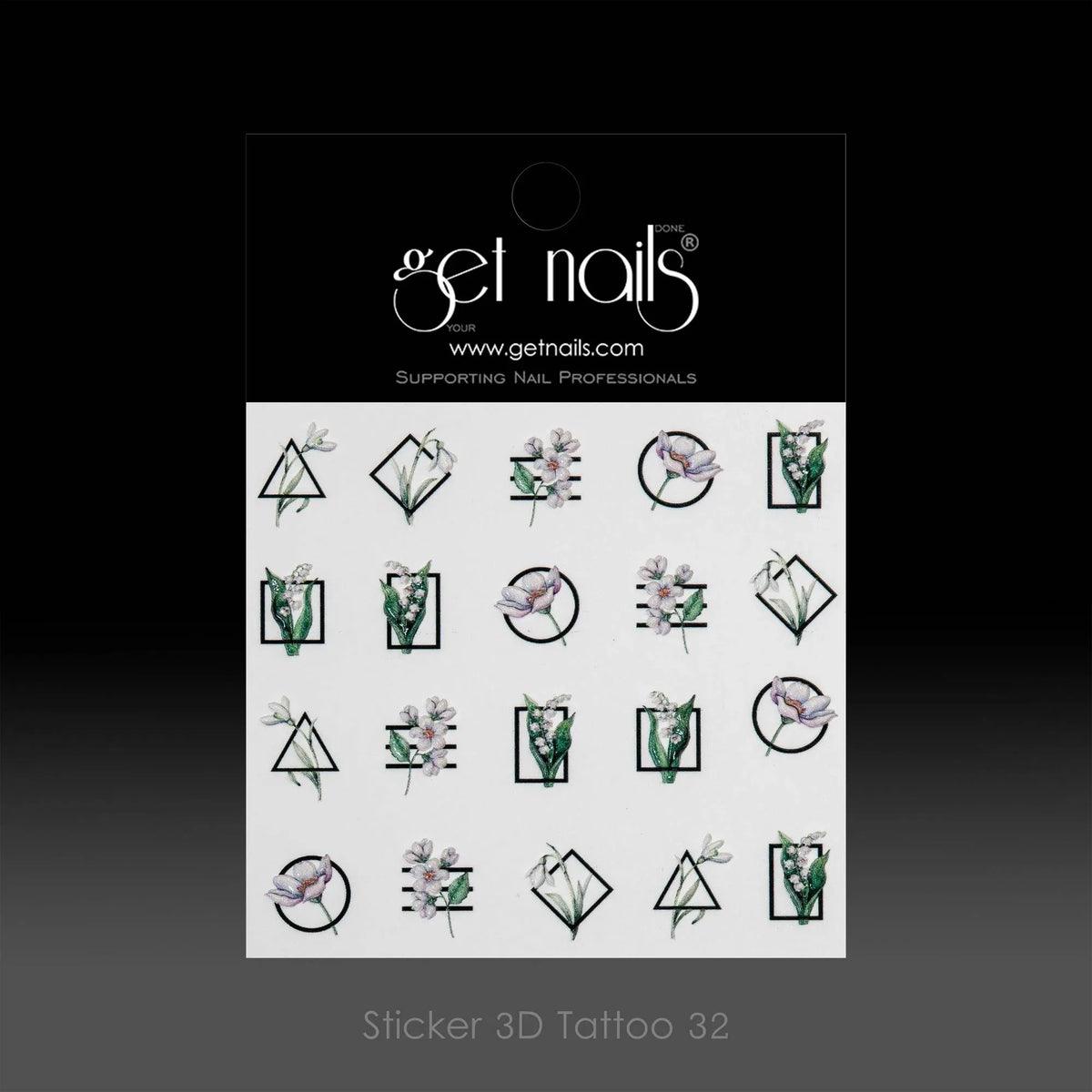 Autocollant 3D Tatouage 32 GN