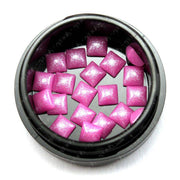 Pearl Stones Patrat Deep Pink - 20 buc. | Lichidare stoc