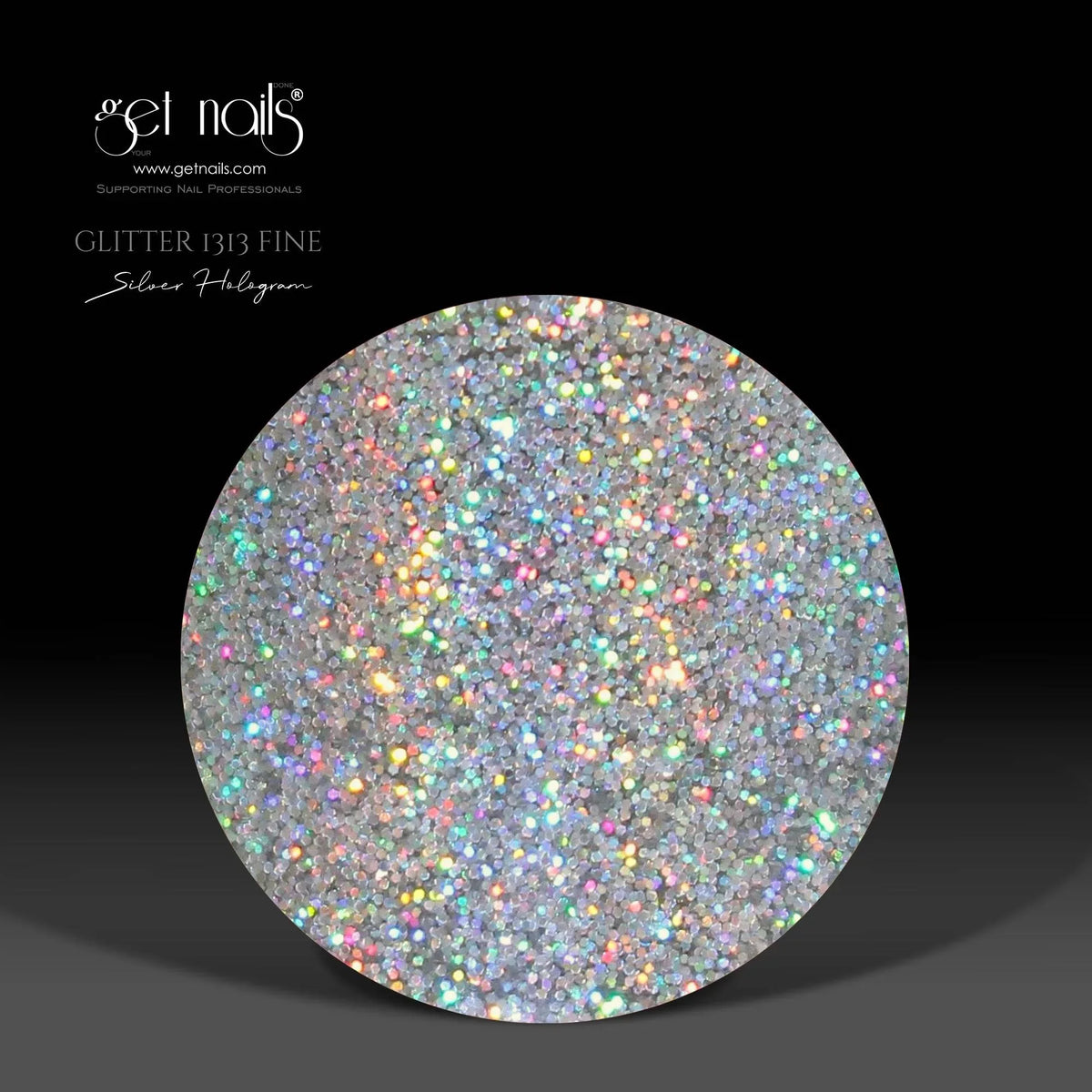 Paillettes 1313 Argent Hologramme