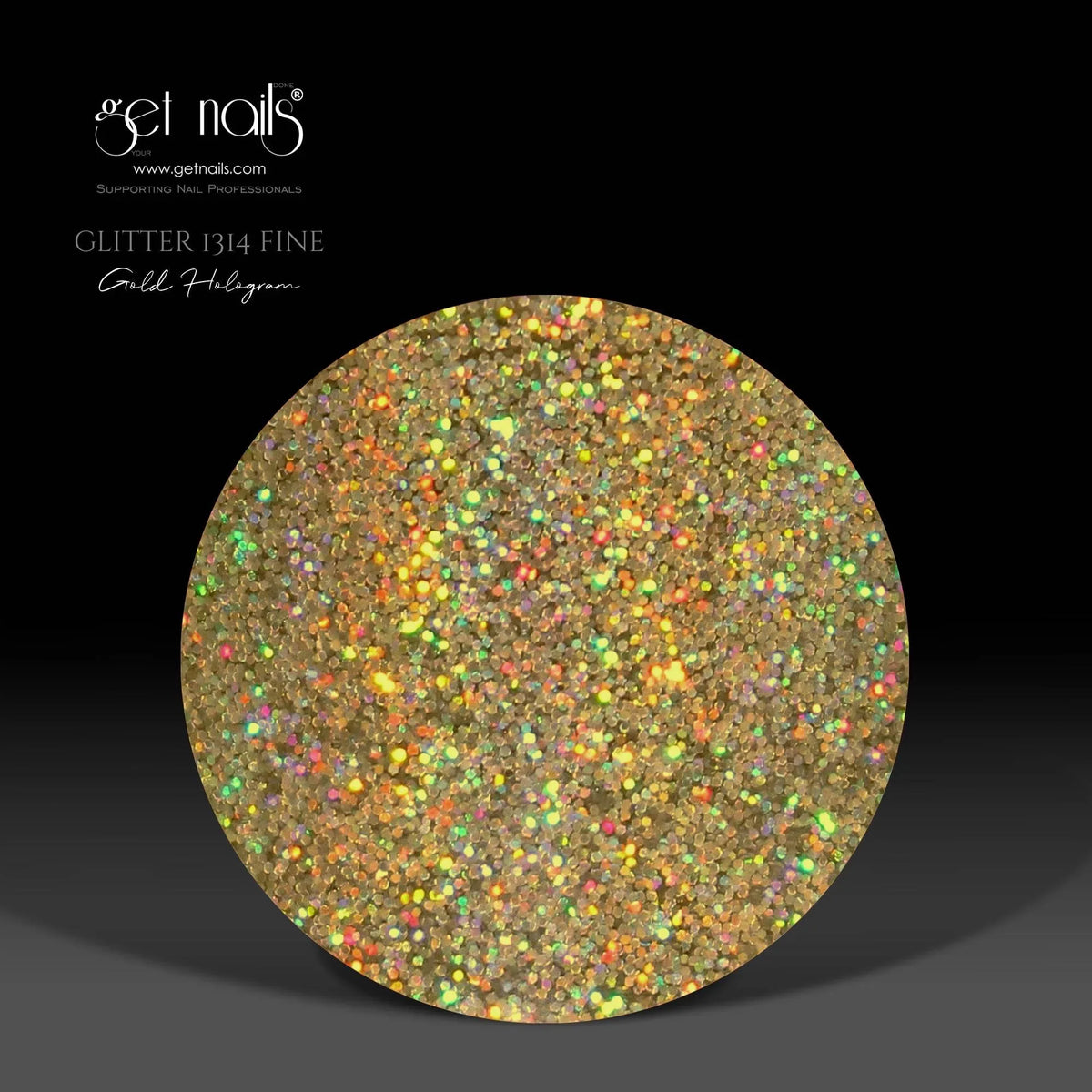 Paillette 1314 Hologramme Or