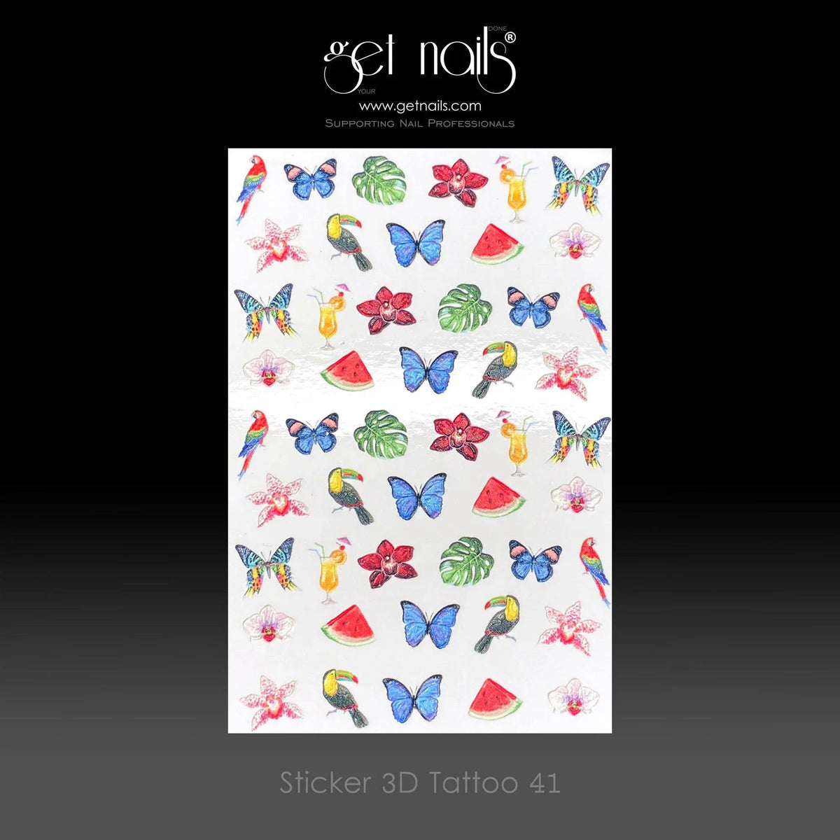 Sticker 3D Tattoo 41 GN