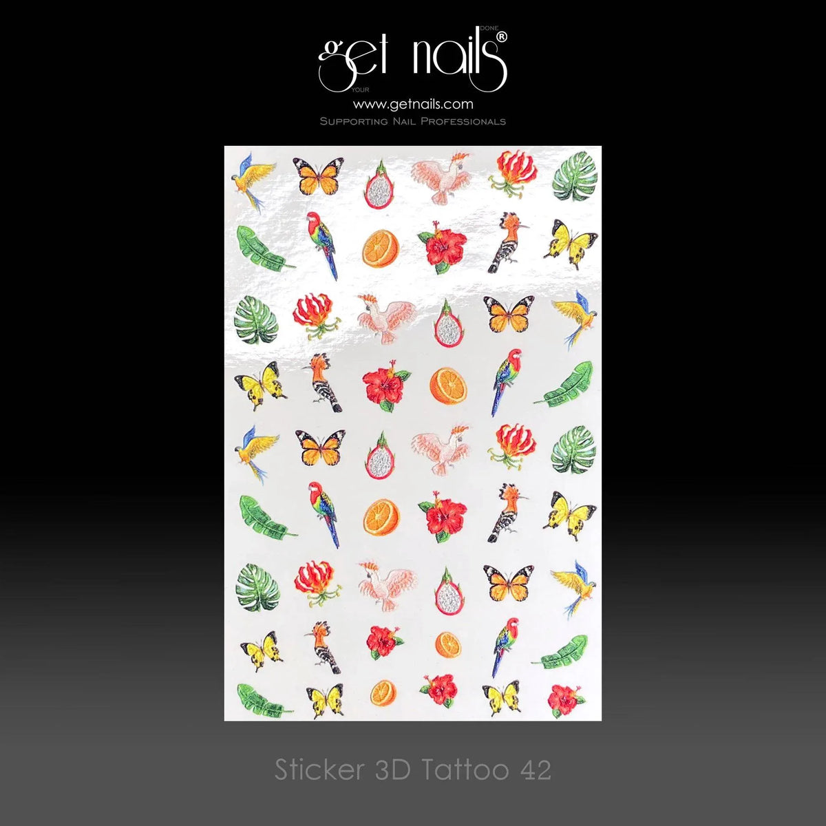 Sticker Tatouage 3D 42 GN