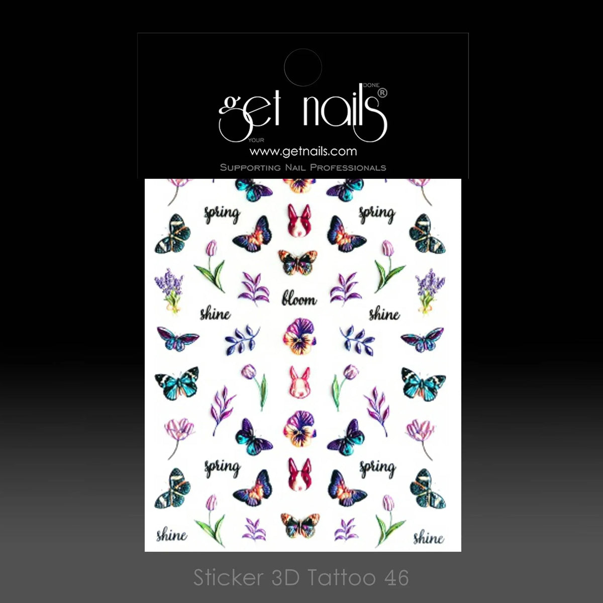 Autocollant Tatouage 3D 46 GN