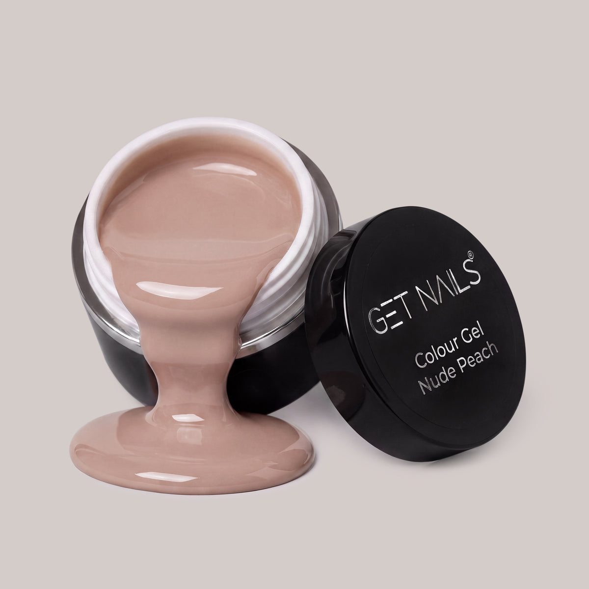 Gel de couleur Nude Peach | Gel de couleur pour ongles UV/LED