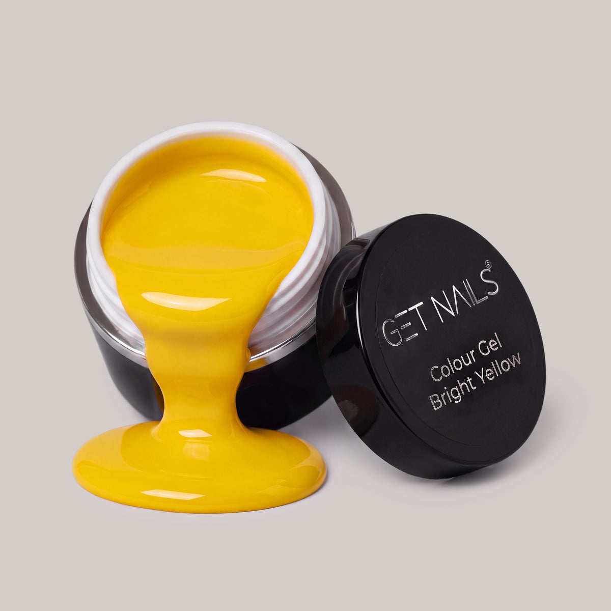 Gel de couleur jaune vif UV/LED