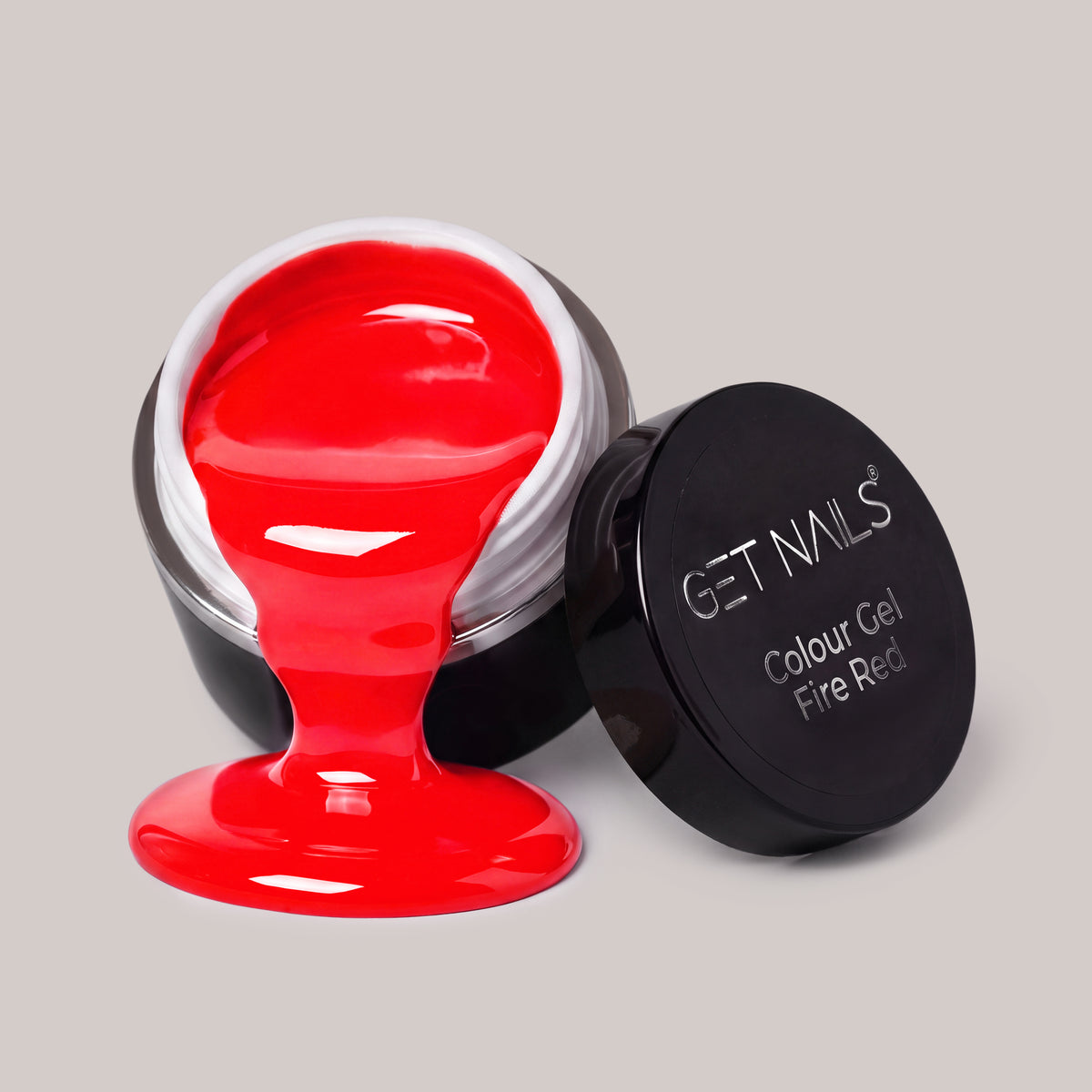 Gel couleur rouge feu | Gel Colorat UV/LED