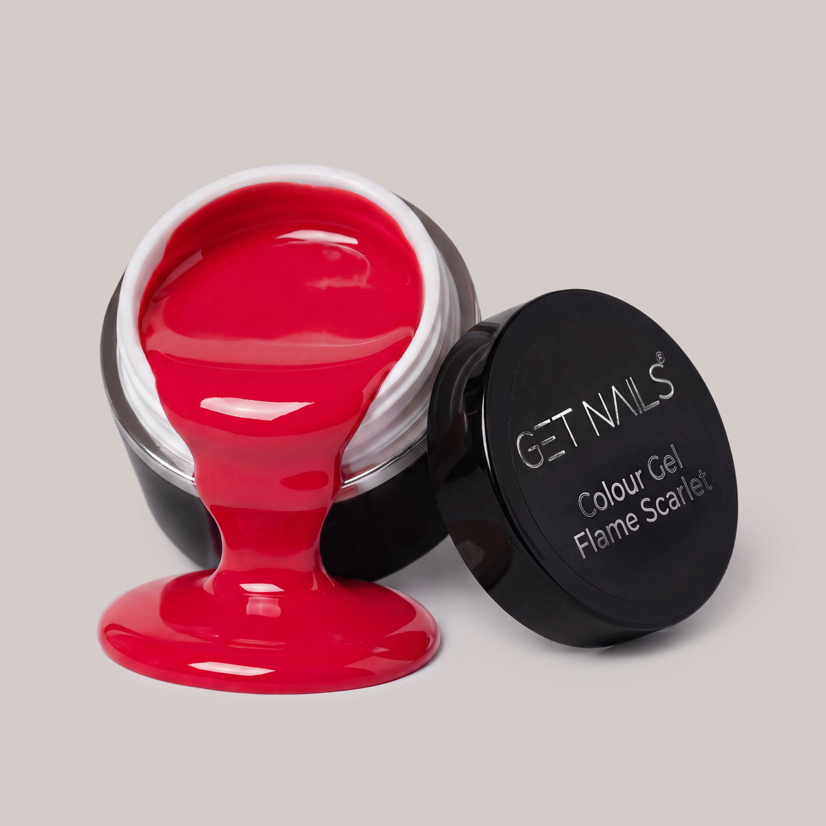 Flame Scarlet Colour Gel | UV/LED Coloured Gel