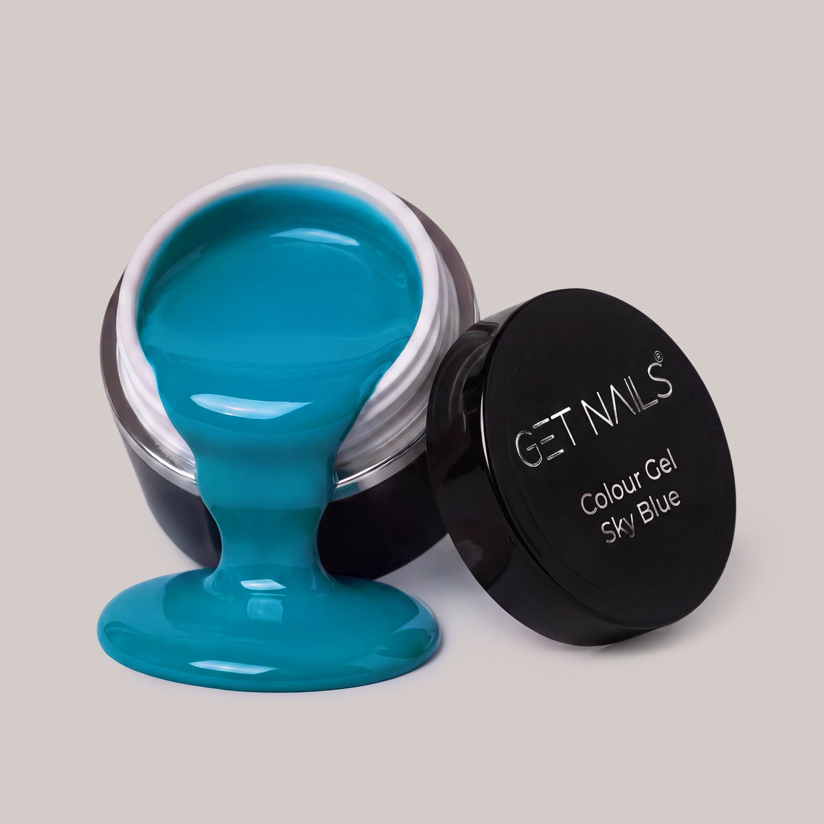 Gel couleur bleu ciel | Gel coloré UV/LED