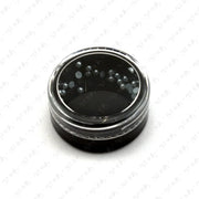 Flat Back Pearls - Light Blue, 50 pcs.