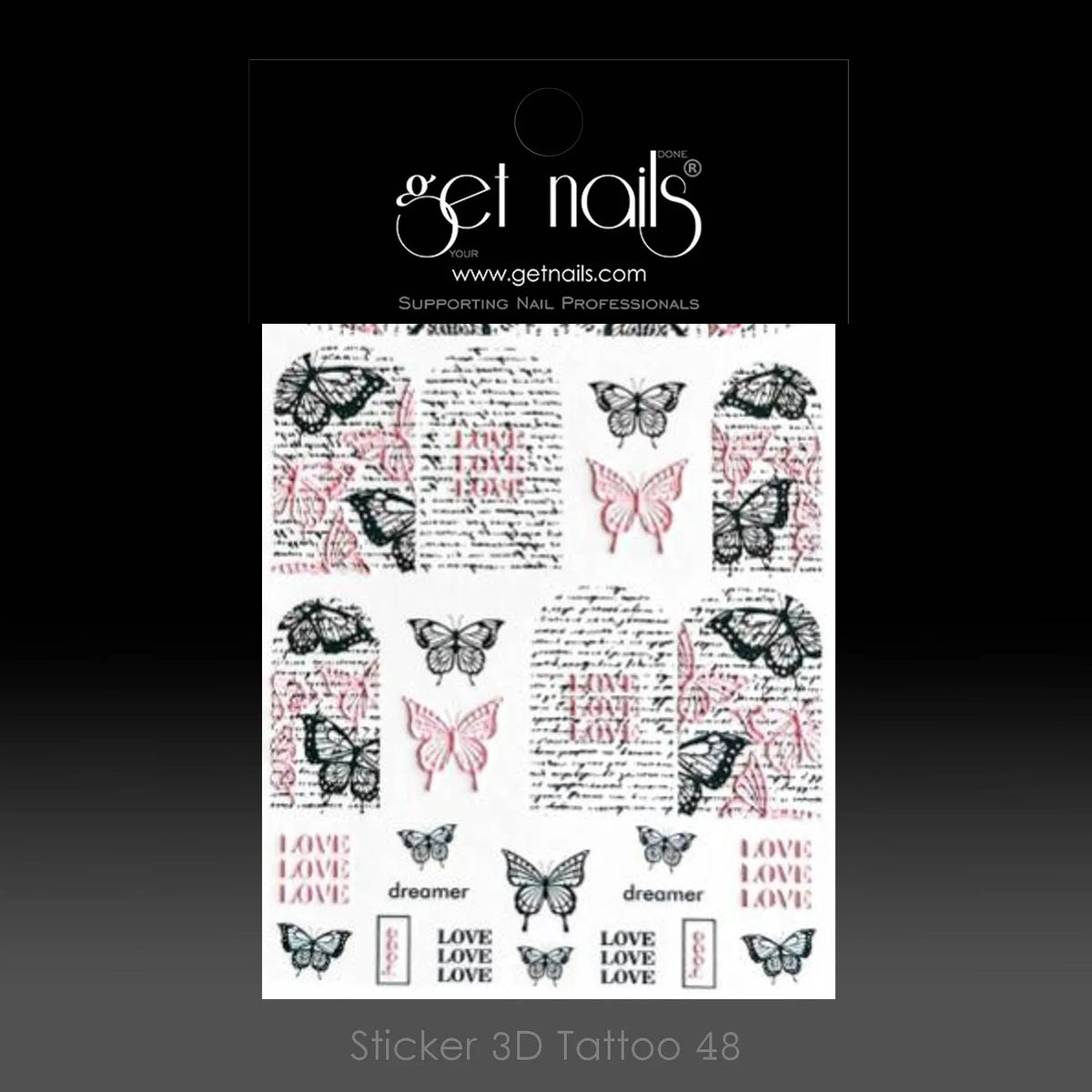Autocollant Tatouage 3D 48 GN