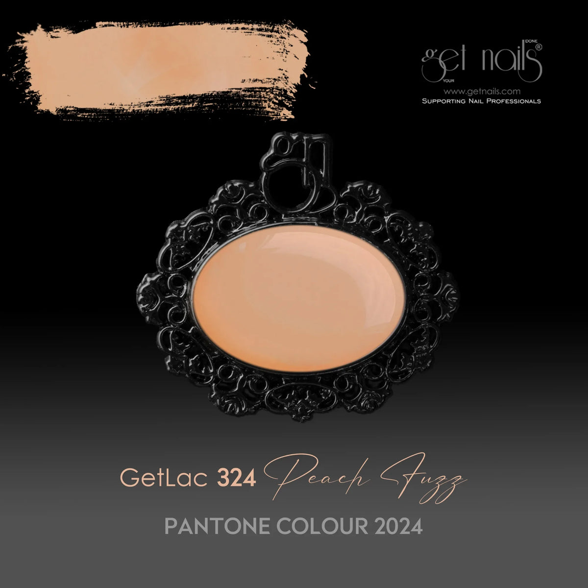 GetLac 324 Peach Fuzz - Pantone 2024