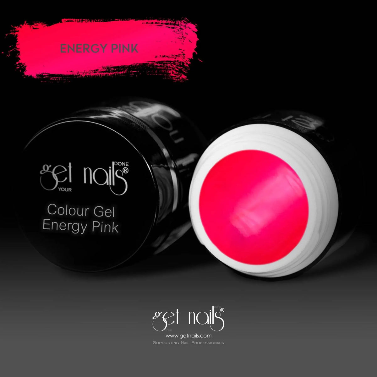 Gel Couleur Énergie Rose | Gel Coloré UV/LED