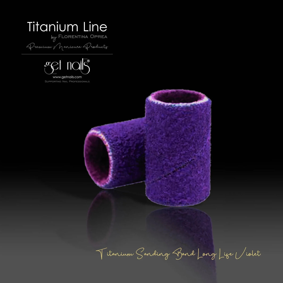 Titanium Sanding Band Long Life Violet 100, 10 buc. GN