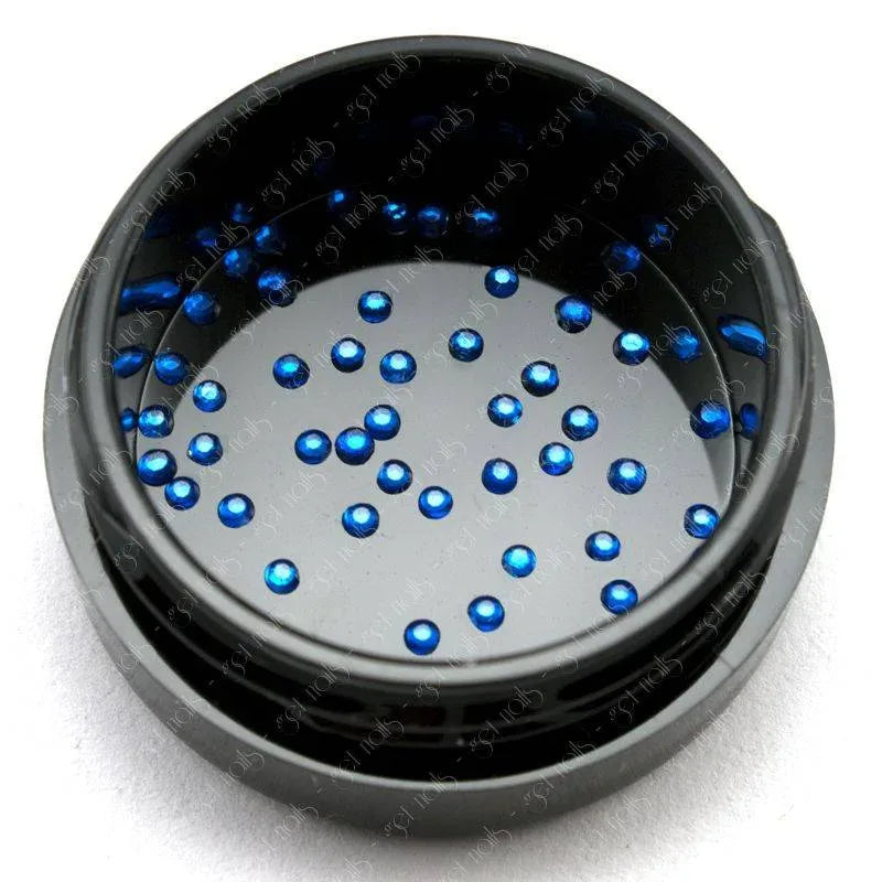 Strasuri Rotund 1,5 mm - Blue, 50 buc.
