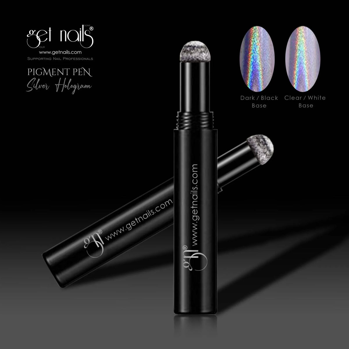 Stylo pigment argent holo