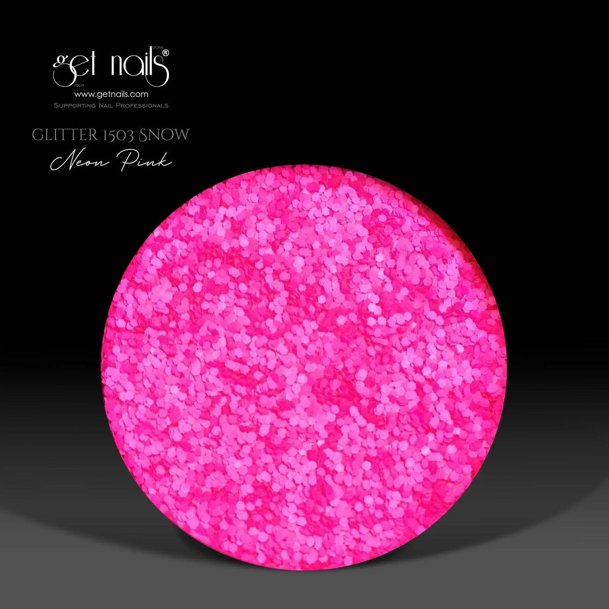 Paillettes 1503 Rose Néon Neige