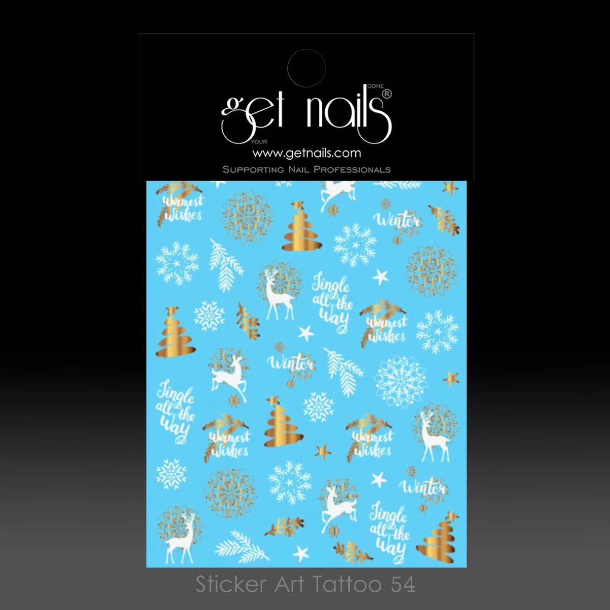 Sticker Art Tattoo 54 GN Dashing Winter