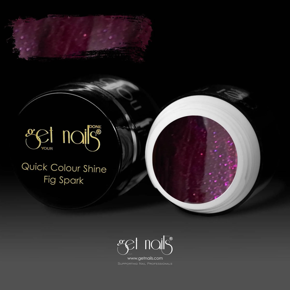 Quick Colour Shine Fig Spark | Gel Colorat UV/LED