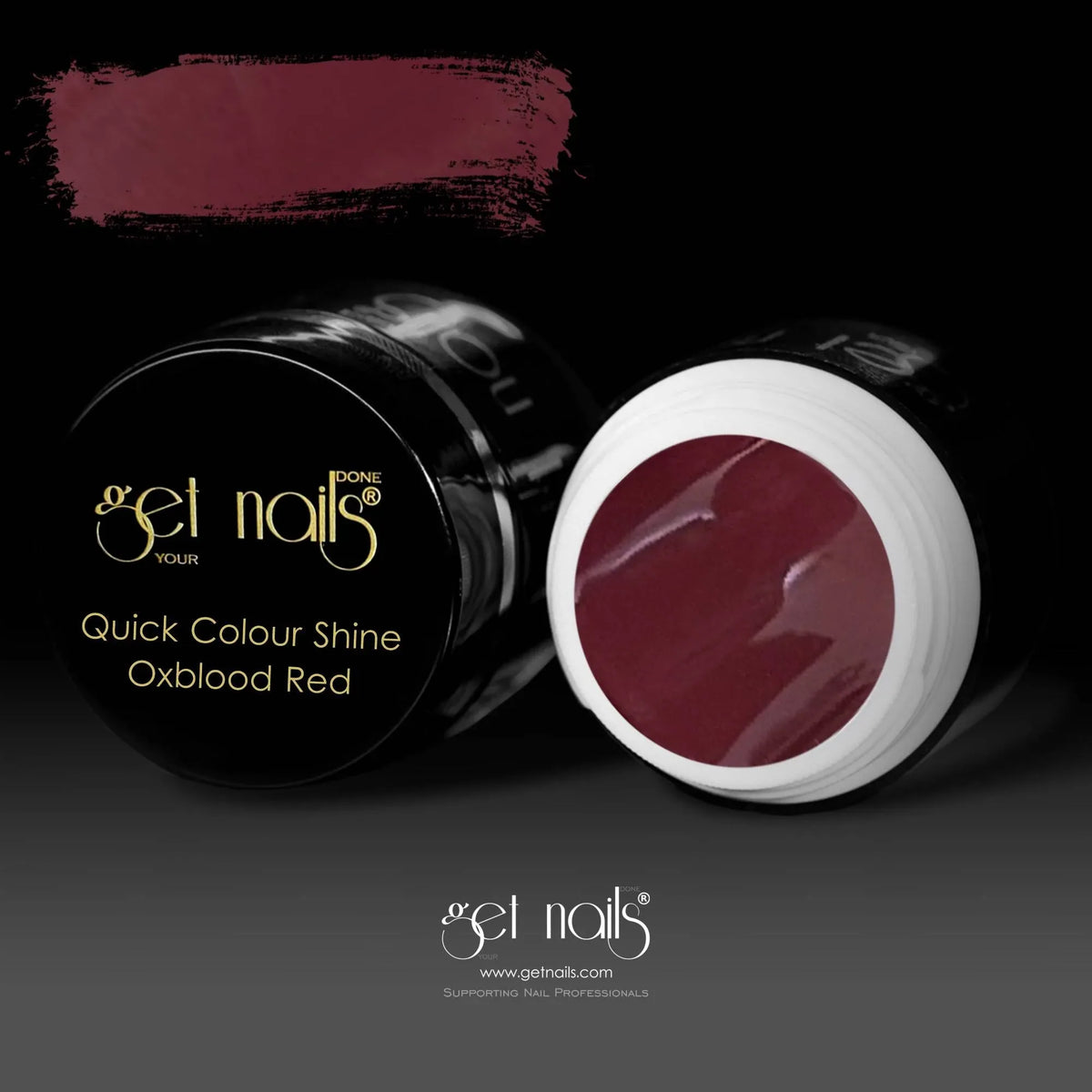 Quick Colour Shine Oxblood Red | Gel Colorat UV/LED