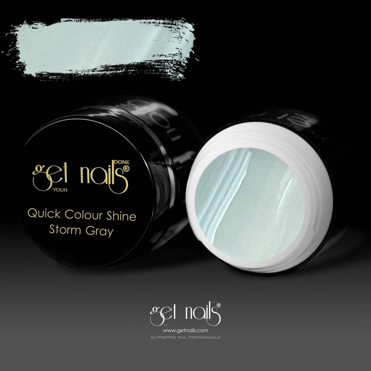 Quick Colour Shine Storm Gray | Gel Colorat UV/LED