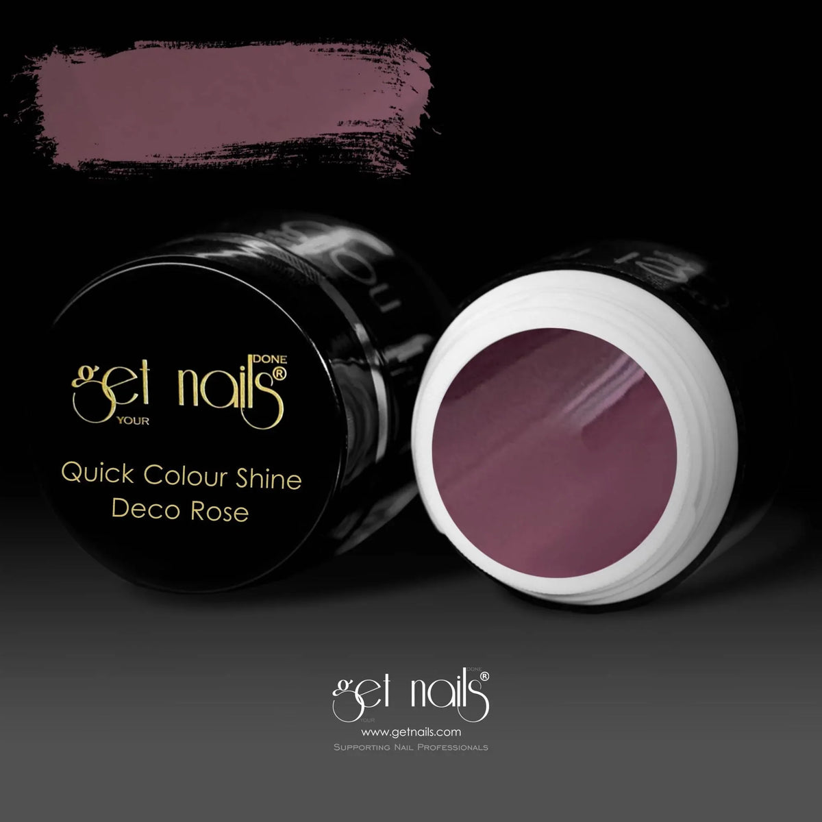 Quick Colour Shine Deco Rose | Gel Colorat UV/LED
