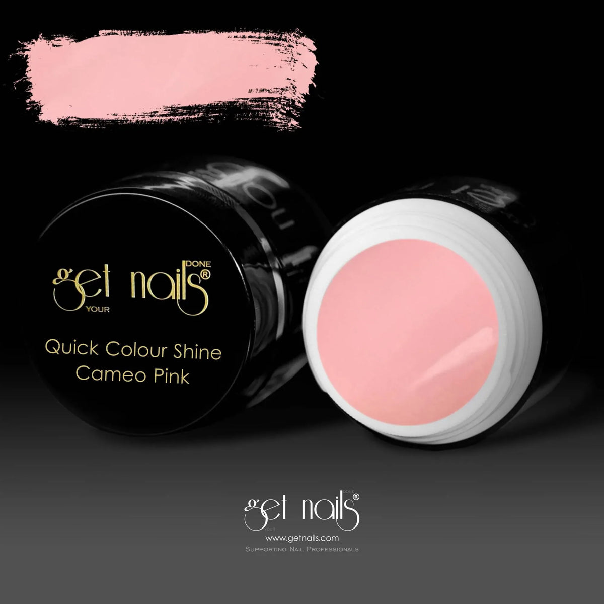 Quick Colour Shine Cameo Pink | Gel Colorat UV/LED