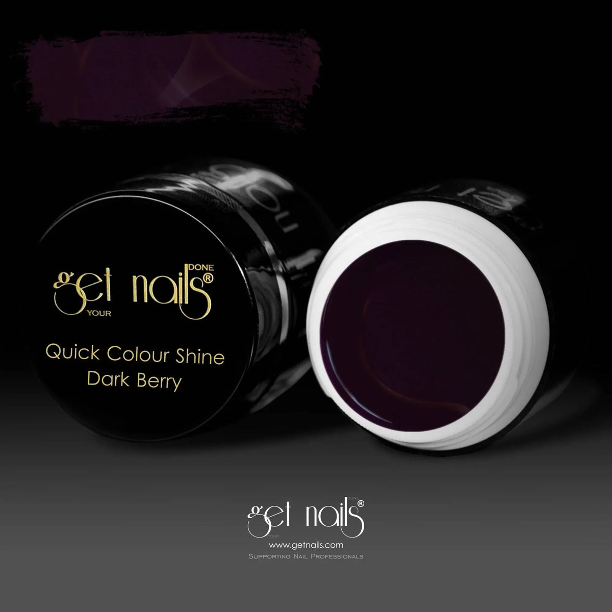 Quick Colour Shine Dark Berry | Gel Coloré UV/LED