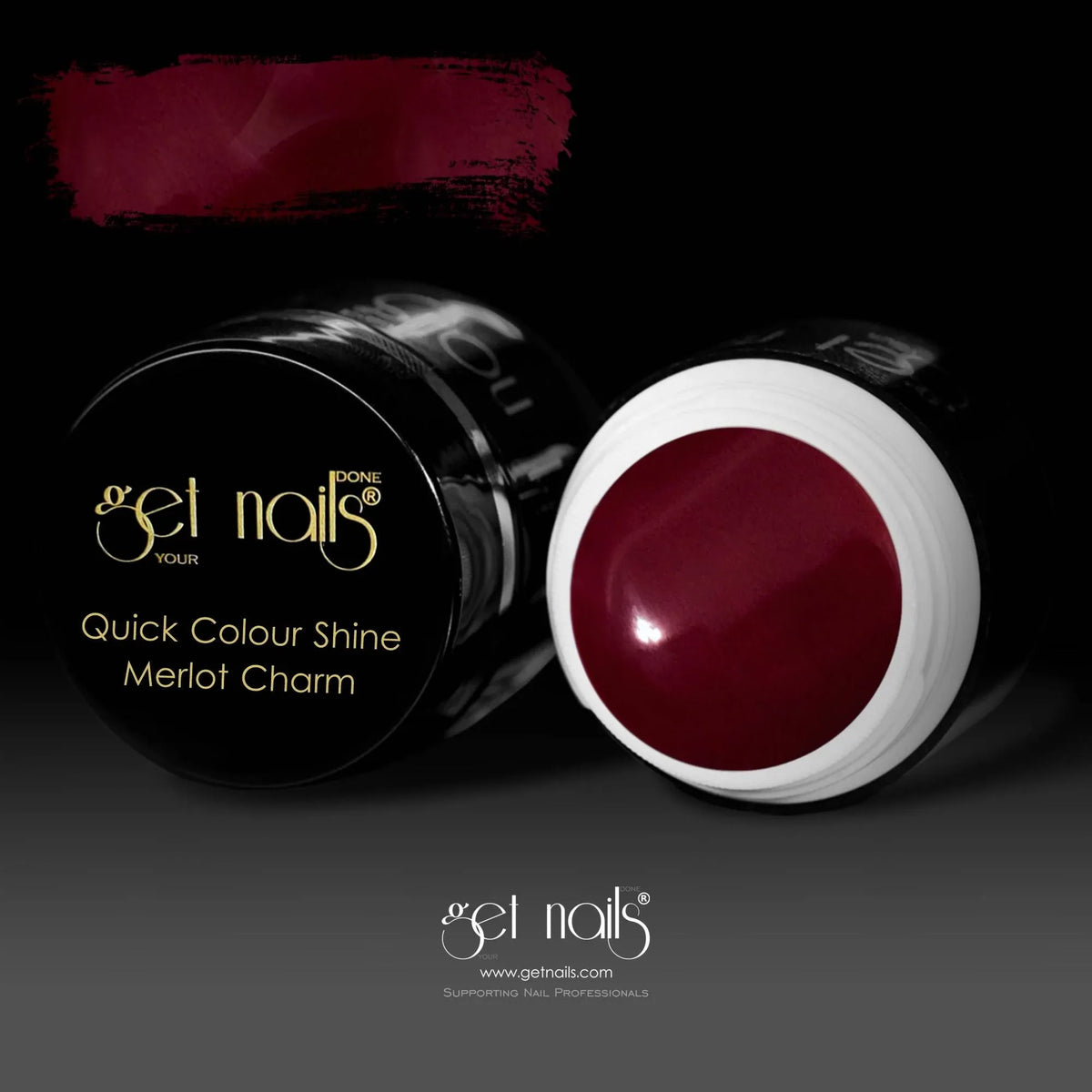 Quick Colour Shine Merlot Charm | Gel Colorat UV/LED