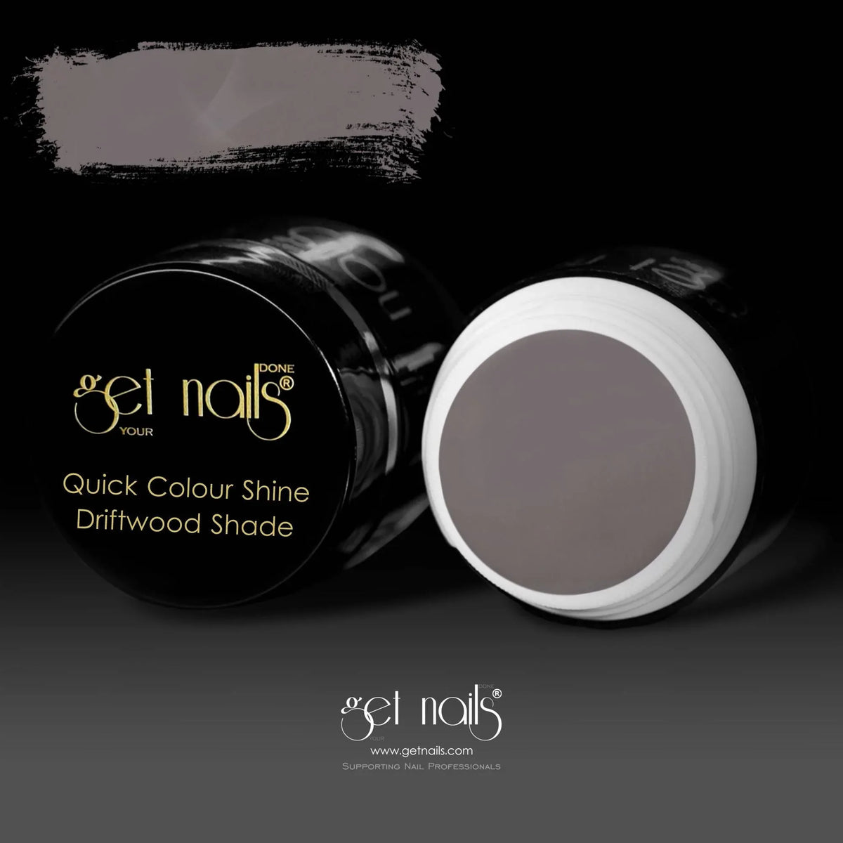 Quick Colour Shine Driftwood Shade | Gel Colorat UV/LED
