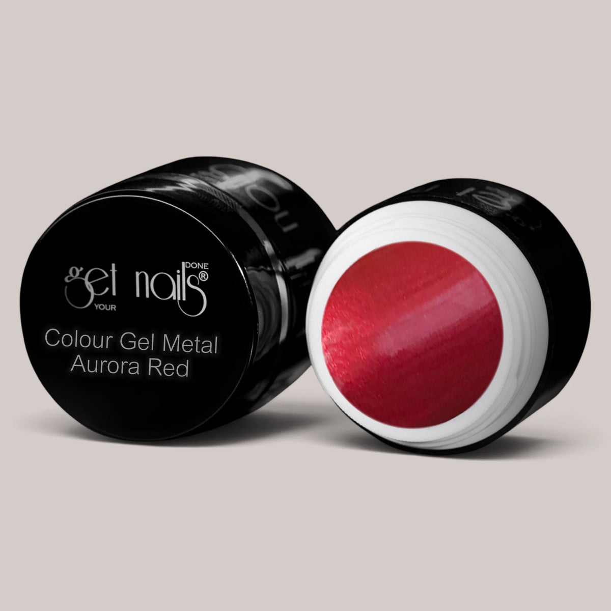 Colour Gel Metal Aurora Red | Gel Colorat UV/LED