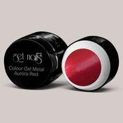 Colour Gel Metal Aurora Red | Gel Colorat UV/LED