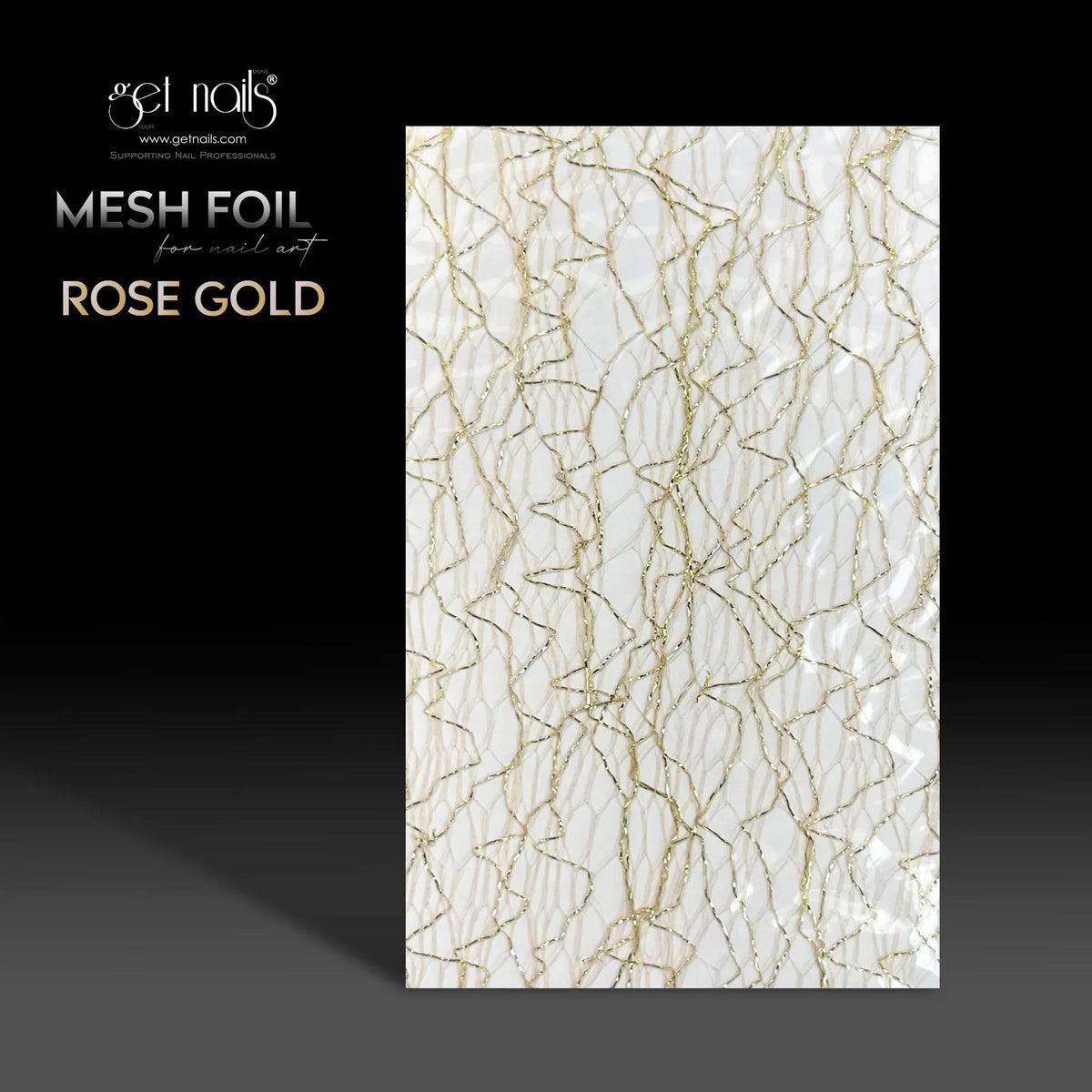 Rose Gold Mesh Foil
