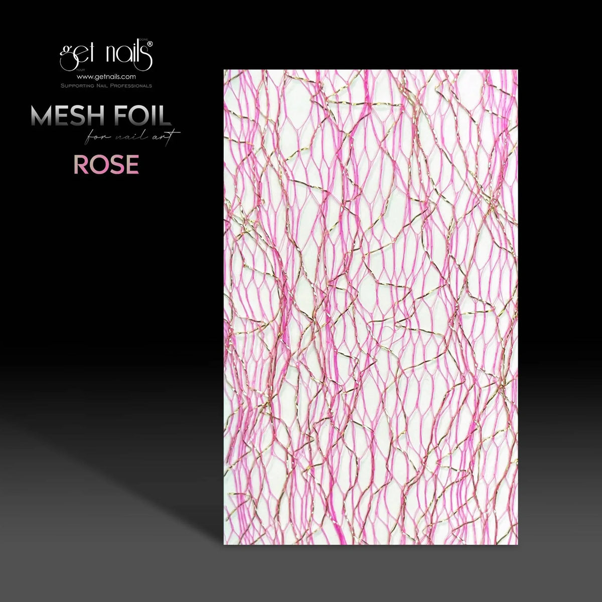Mesh Foil Rose
