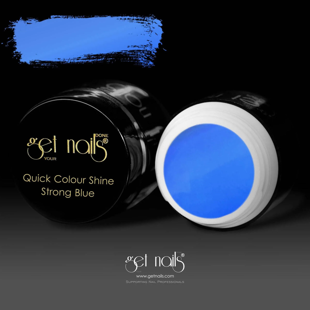 Quick Colour Shine Strong Blue | Gel de couleur UV/LED
