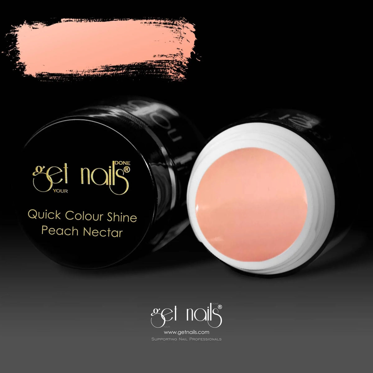 Quick Colour Shine Peach Nectar | Gel Colorat UV/LED