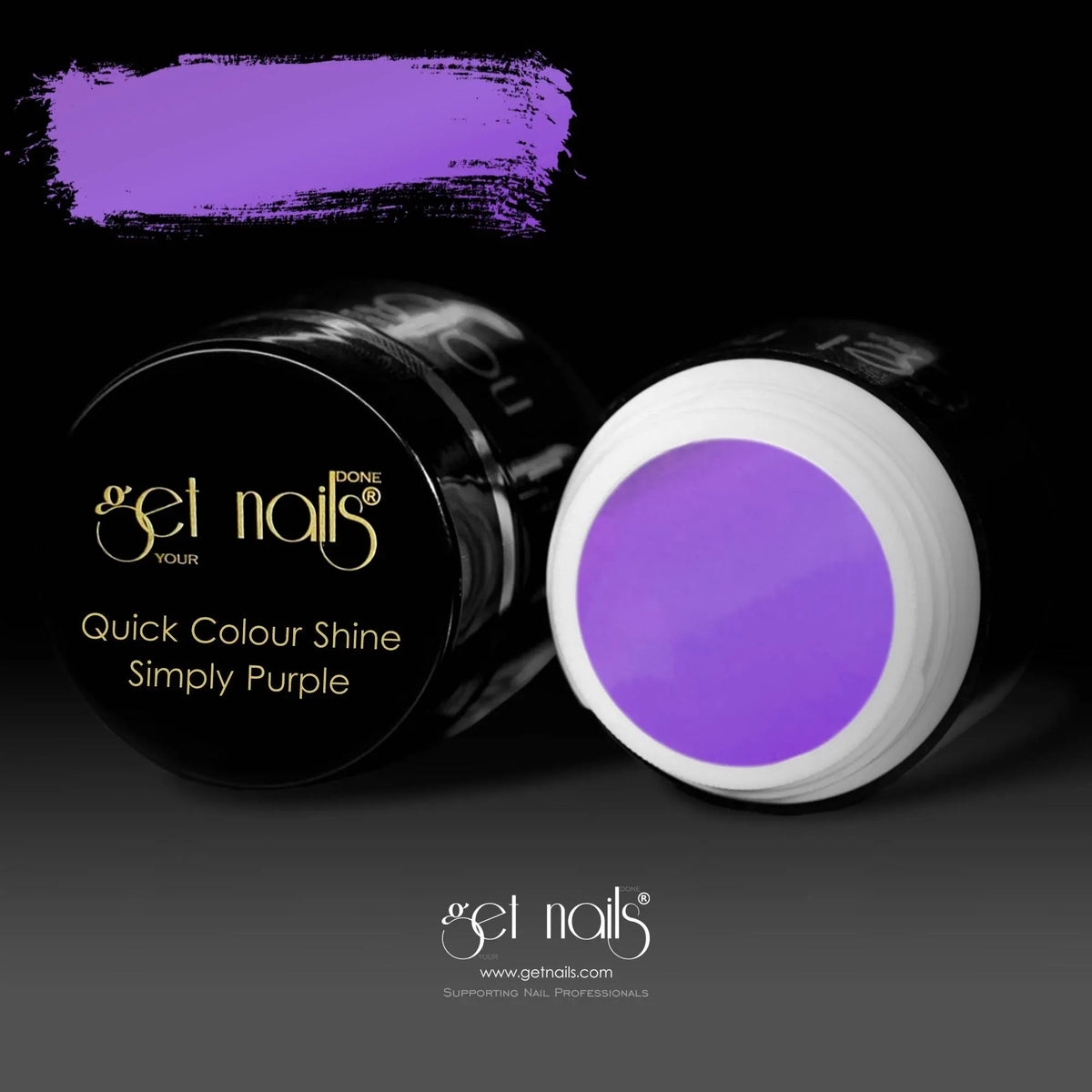 Quick Colour Shine Simply Purple | Gel Colorat UV/LED