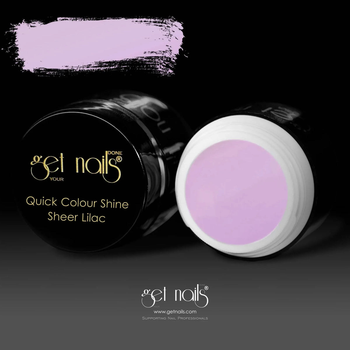 Quick Colour Shine Sheer Lilac | Gel Colorat UV/LED