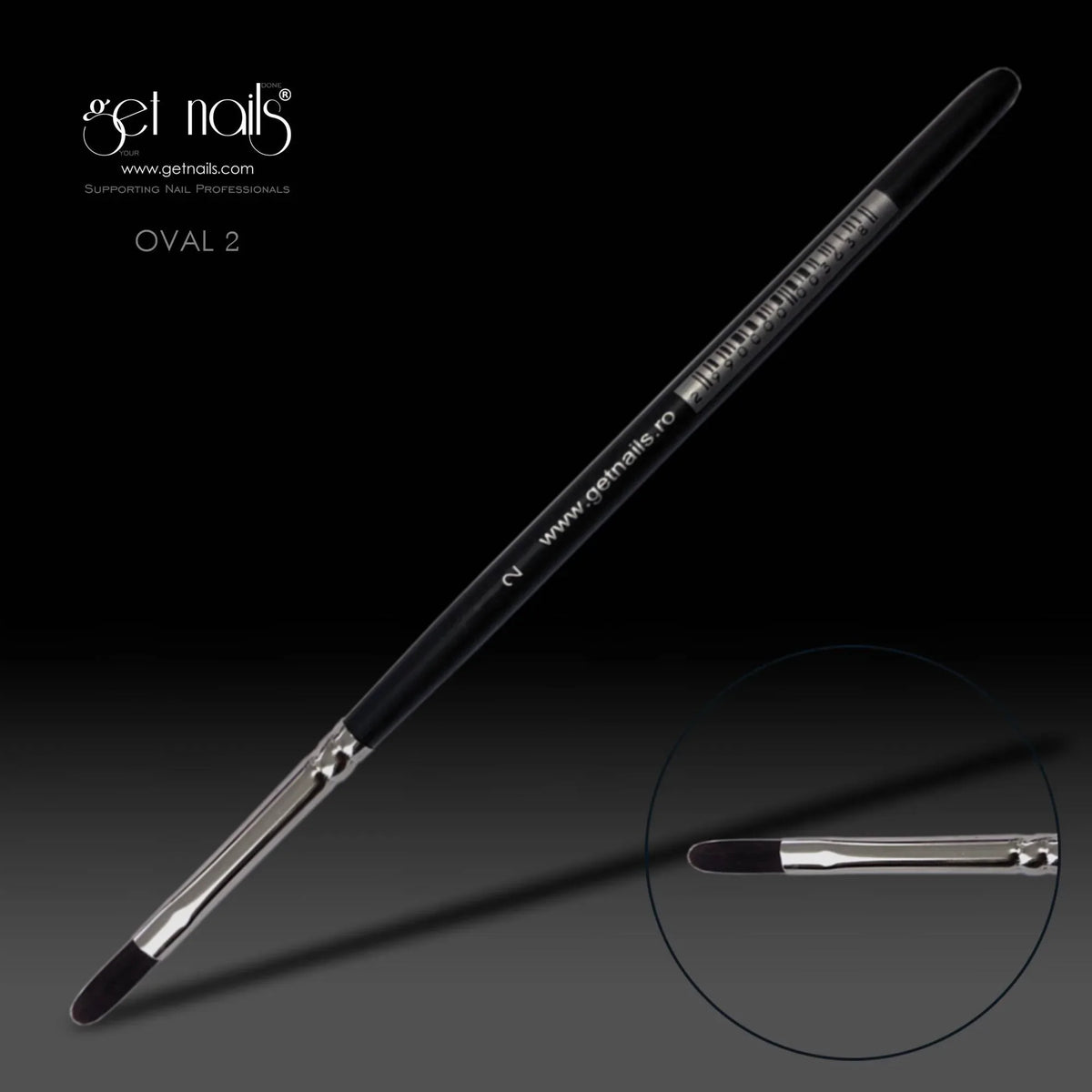 Pinceau Gel Ovale N° 2 GN