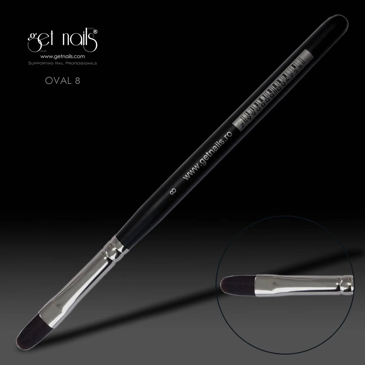 Pinceau Gel Ovale N° 8 GN