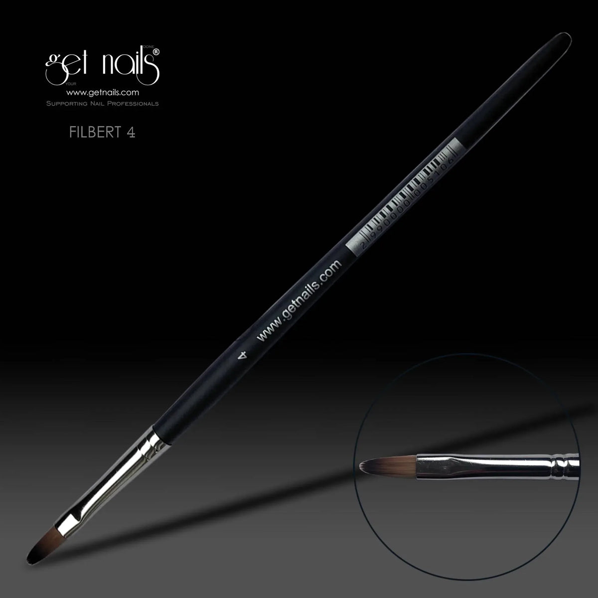Pensula Gel Filbert Nr. 4 GN
