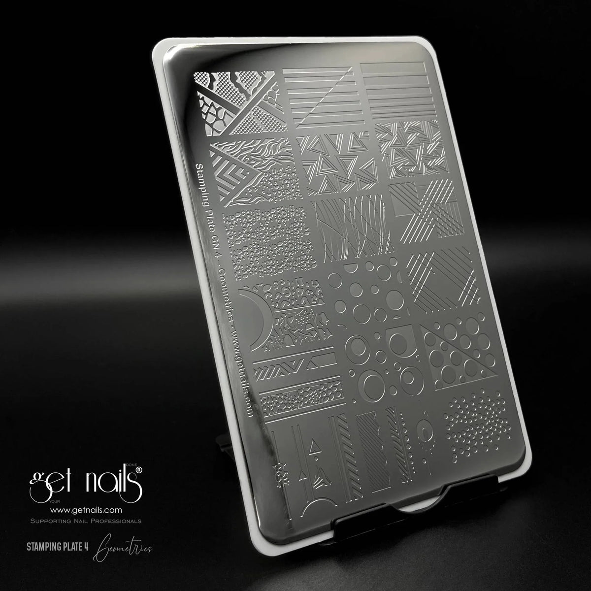 Plaque de stamping GN 4 - Géométriques