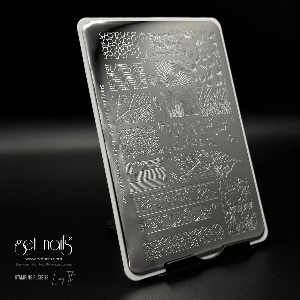 Stamping Plate GN 33 - Leaf It