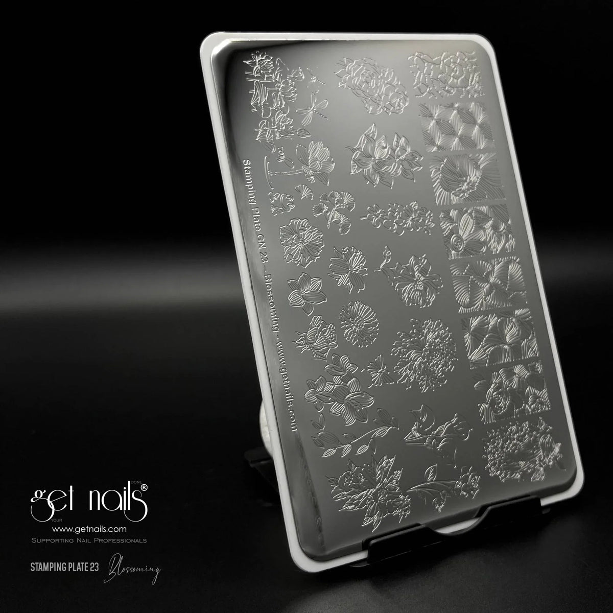 Stamping Plate GN 23 - Blossoming