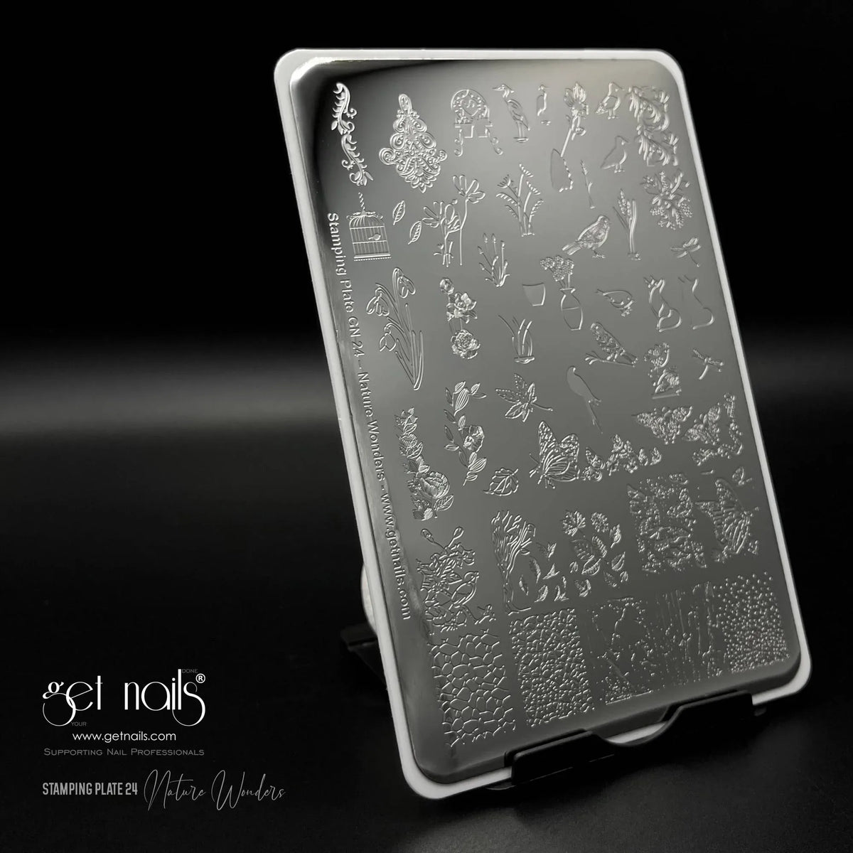 Plaque de stamping GN 24 - Nature Wonders